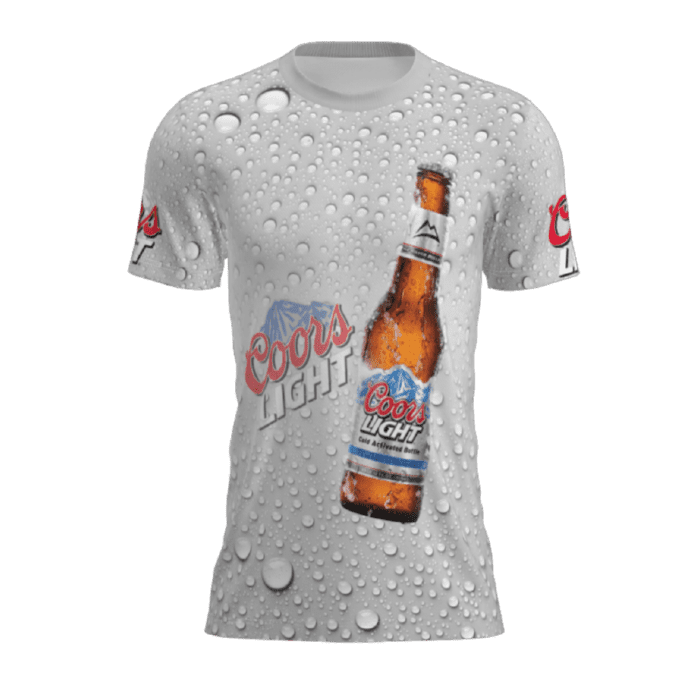 shirt coors light frente