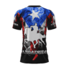 t-shirt andadura atras