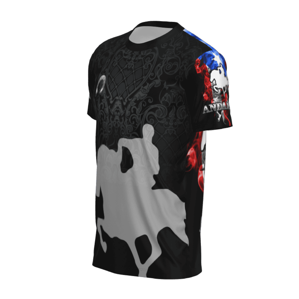 t-shirt andadura lado izquierdo