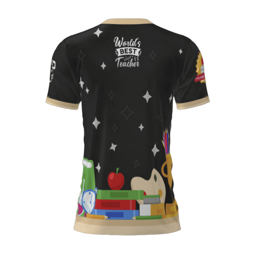 t-shirt blessed teacher 4 atras