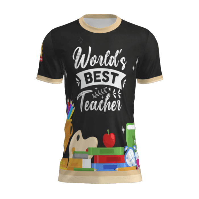 t-shirt blessed teacher 4 frente