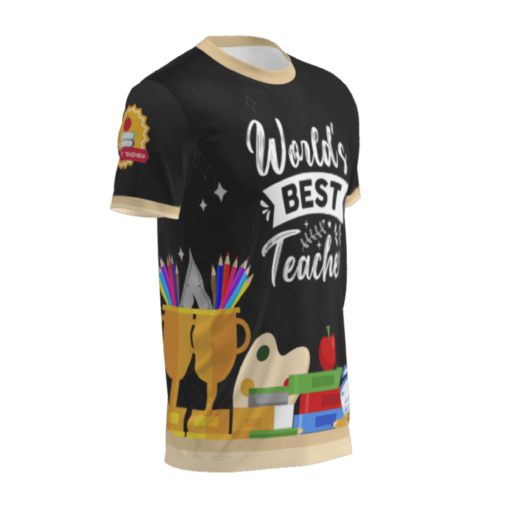 t-shirt blessed teacher 4 lado derecho