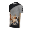 t-shirt caballos lado izquierdo