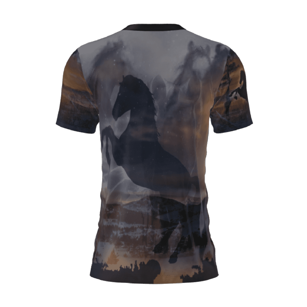 t-shirt caballos 05 atras