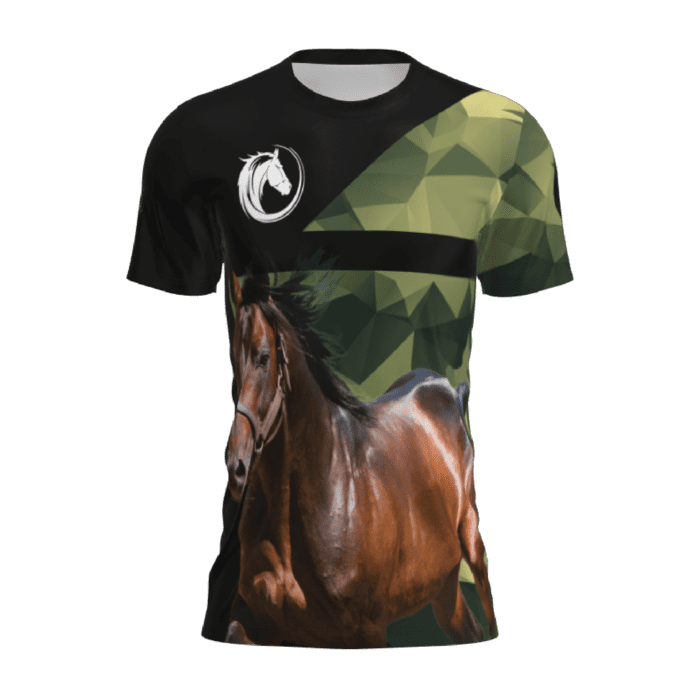 t-shirt caballos 7 frente