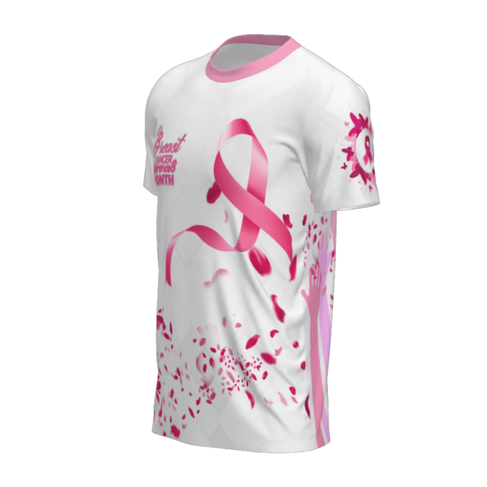 t-shirt cancer 2 lado izquierdo