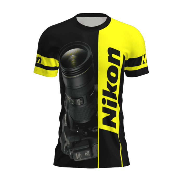 t-shirt nikon frente