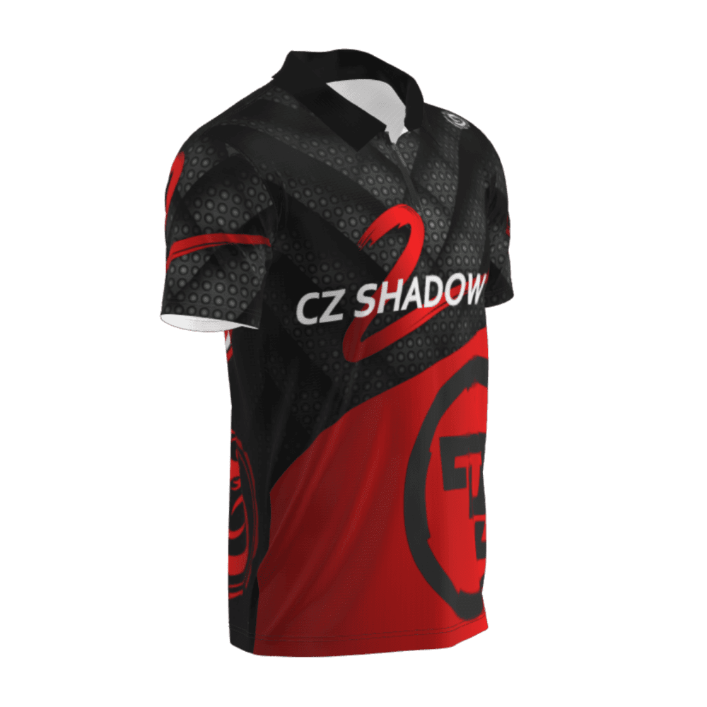 polo shadow 2 red lado derecho