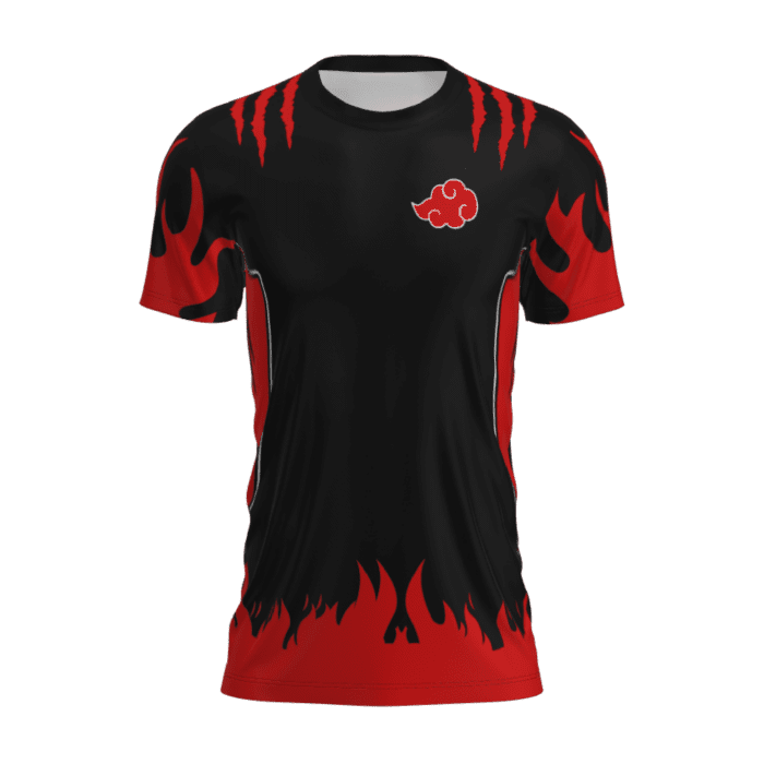 t-shirt akatsuki frente