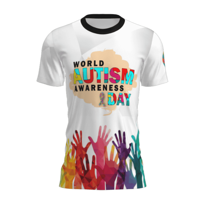 t-shirt autismo 2 frente