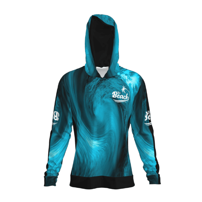 hoodie beach frente