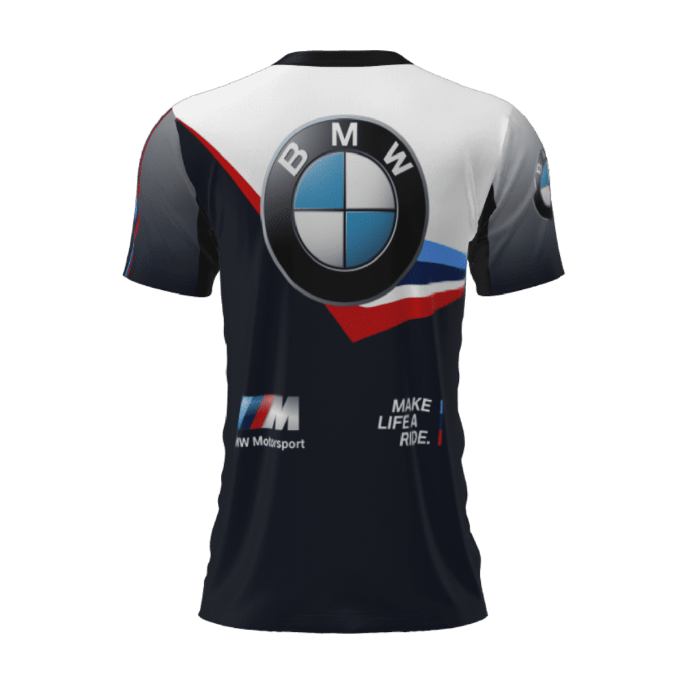t-shirt bmw atras