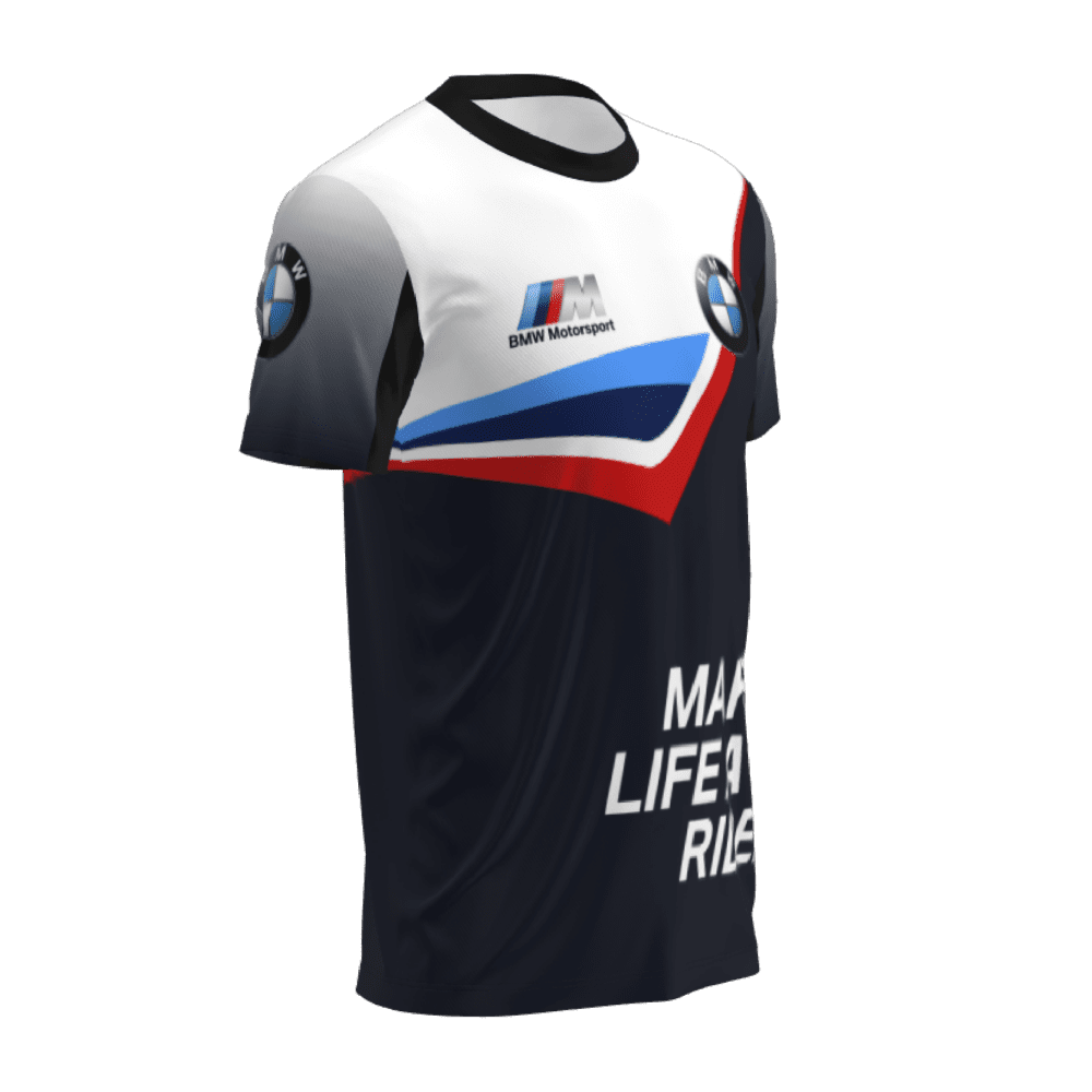 t-shirt bmw lado derecho
