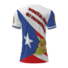 t-shirt boricua con su proteccion atras