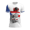 t-shirt boricua con su proteccion frente