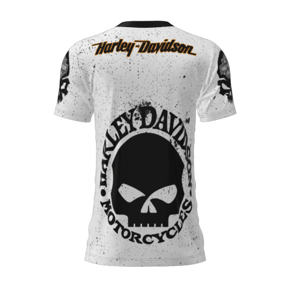 t-shirt harley 2 atras