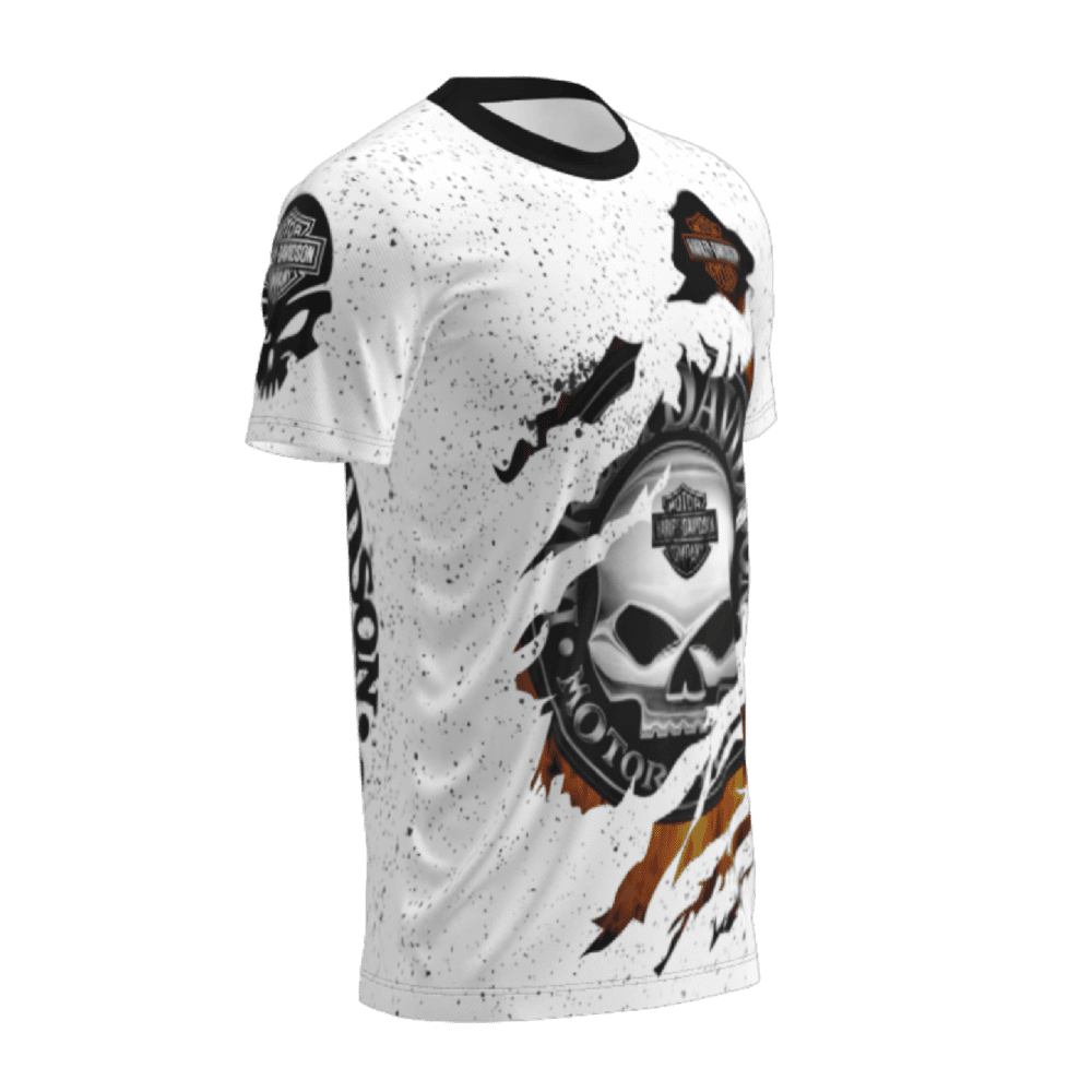 t-shirt harley 2 lado derecho