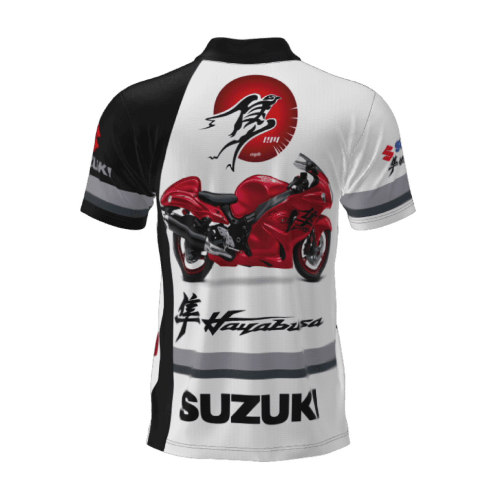 t-shirt hayabusa atras