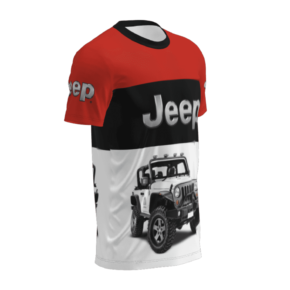 t-shirt jeep 5 lado derecho
