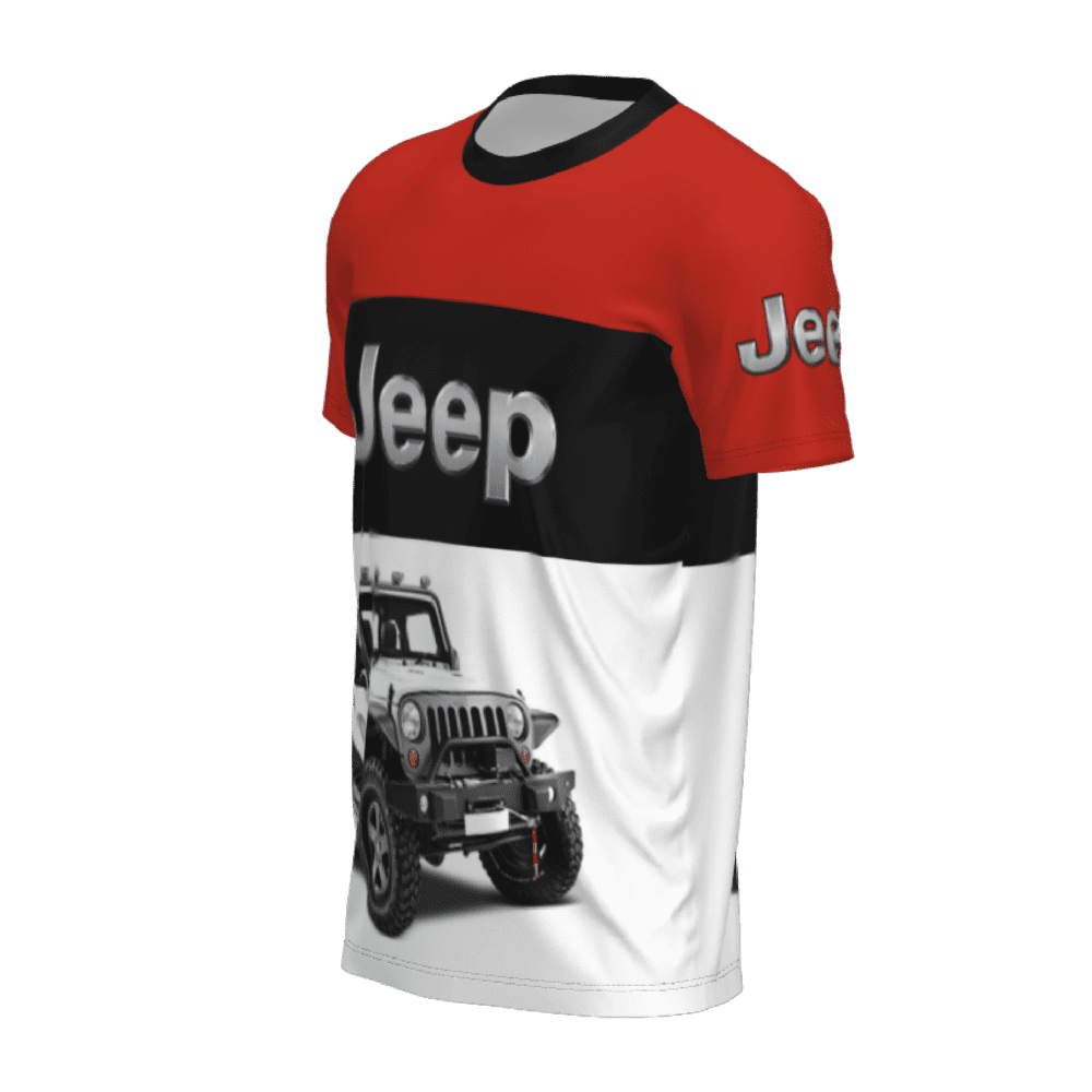 t-shirt jeep 5 lado izquierdo