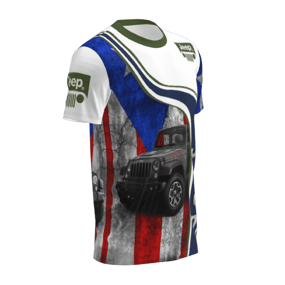 t-shirt jeep 6 lado derecho