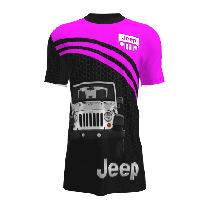 t-shirt jeep 7 frente