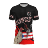 t-shirt los gallos de puerto rico frente