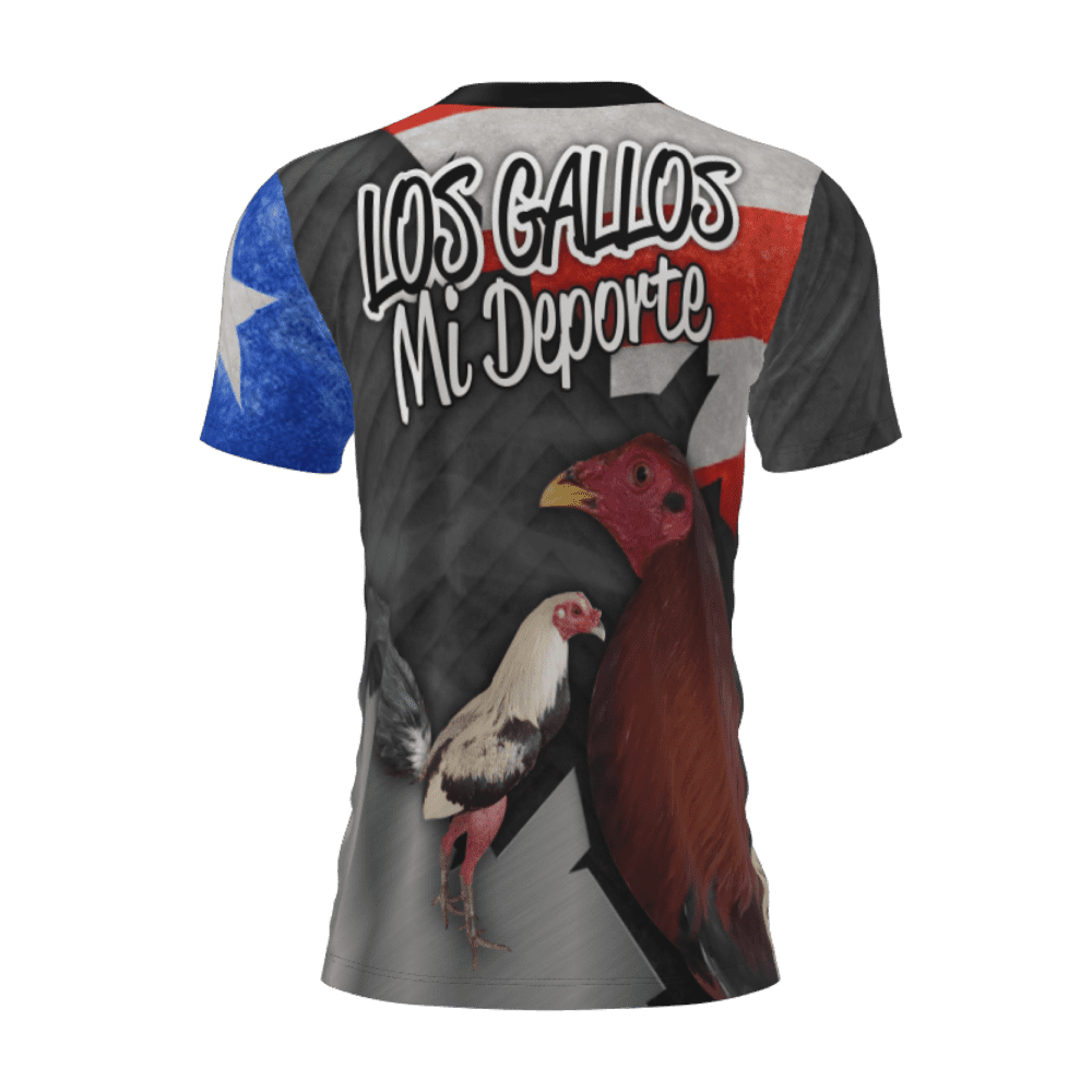 t-shirt los gallos mi deporte atras