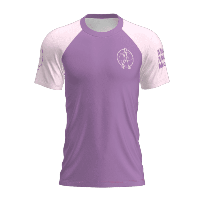 t-shirt medtronic 18 purpura frente