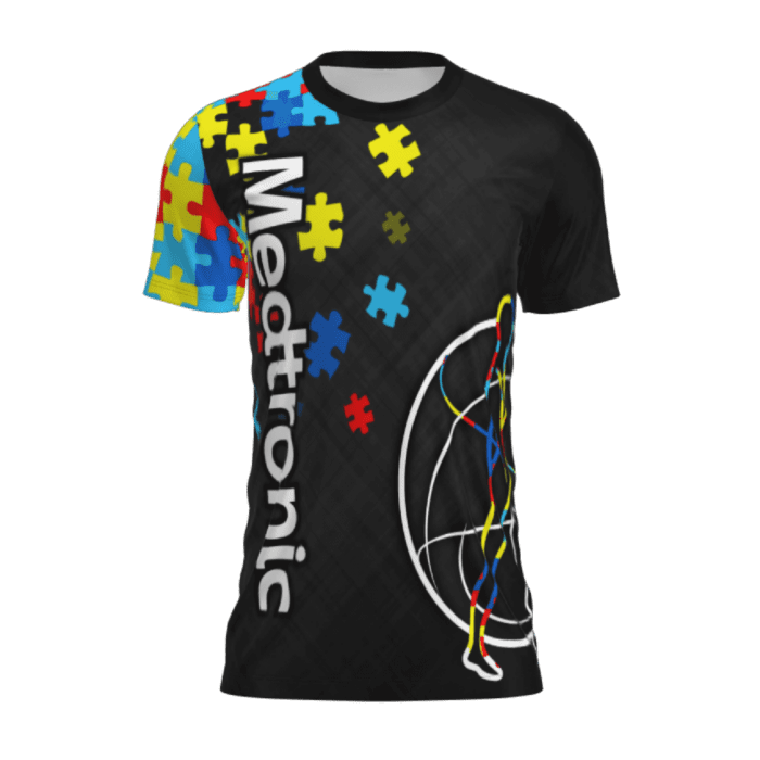 t-shirt medtronic 13 autismo frente