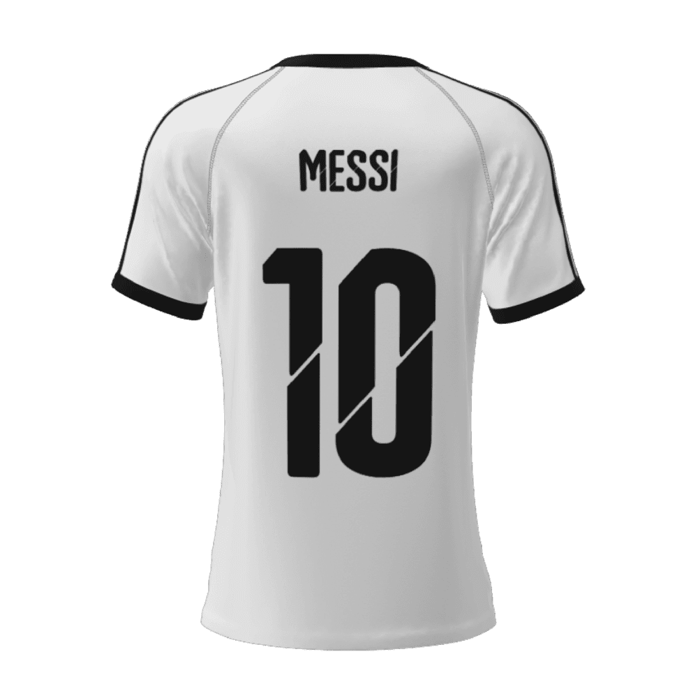 t-shirt messi argentina 3 atras