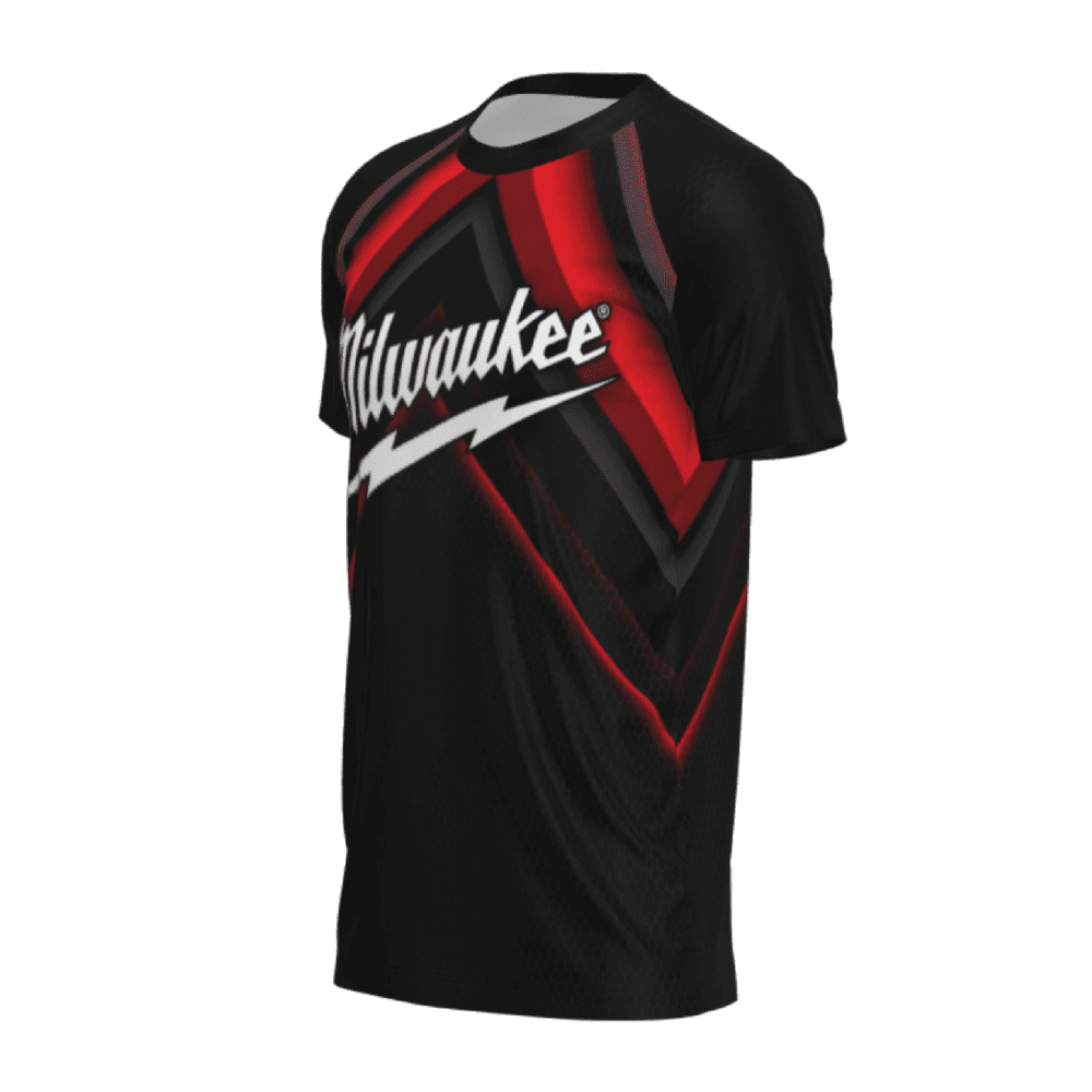 t-shirt milwaukee lado izquierdo
