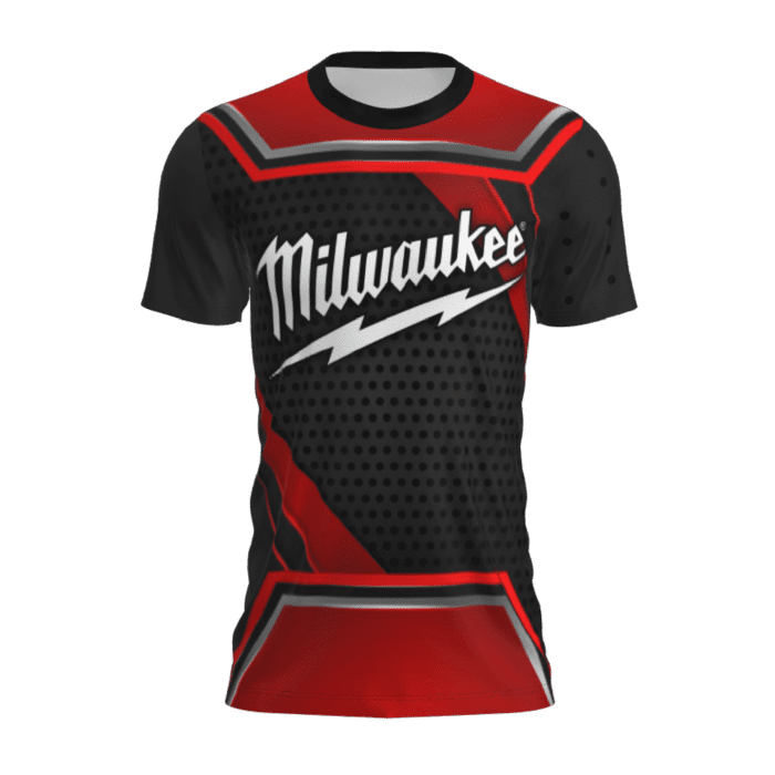 t-shirt milwaukee 3 frente