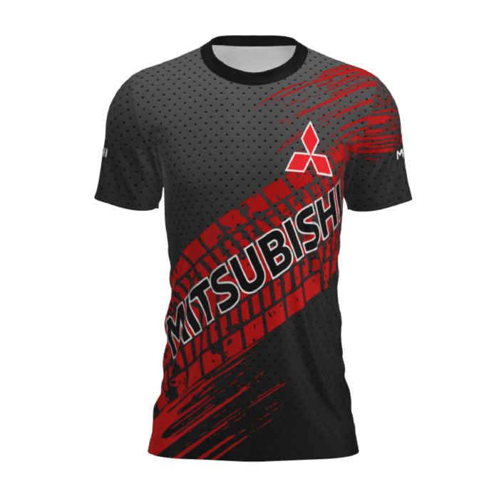 t-shirt mitsubishi frente