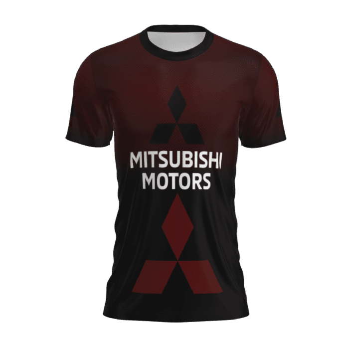 t-shirt mitsubishi 3 frente