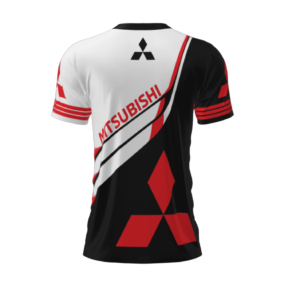 t-shirt mitsubishi 4 atras