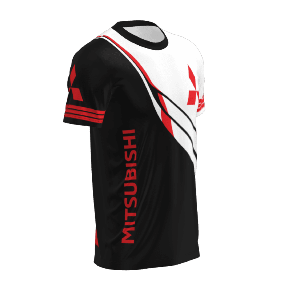 t-shirt mitsubishi 4 lado derecho