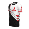 t-shirt mitsubishi 4 lado izquierdo