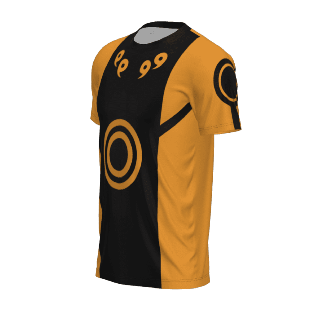 t-shirt naruto lado izquierdo