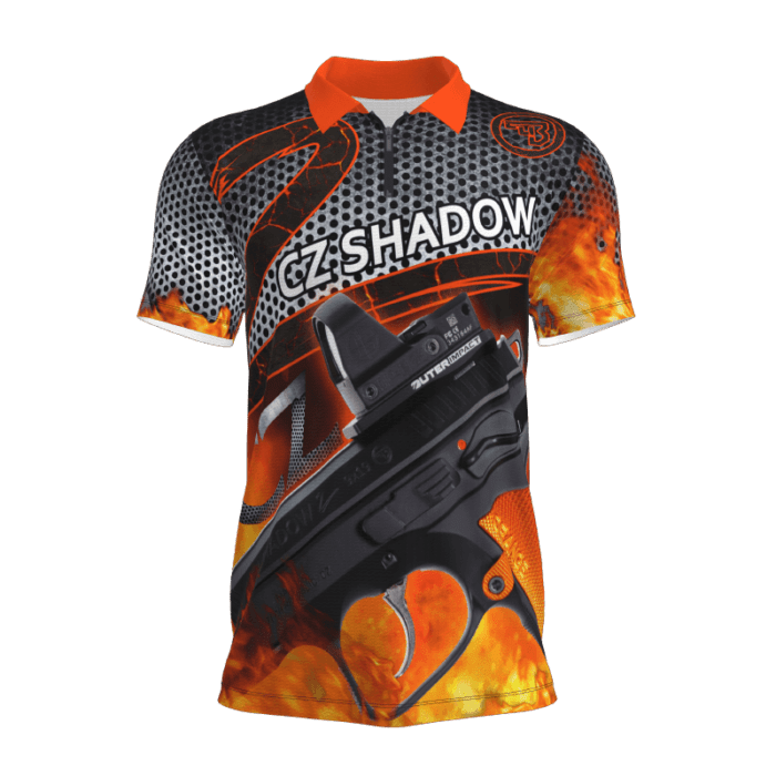CZ Shadow Red Dot Polo