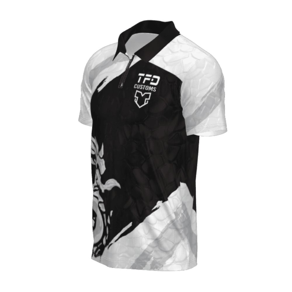 polo dragon lado izquierdo