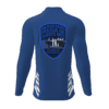 polo manga larga policía azul atrás