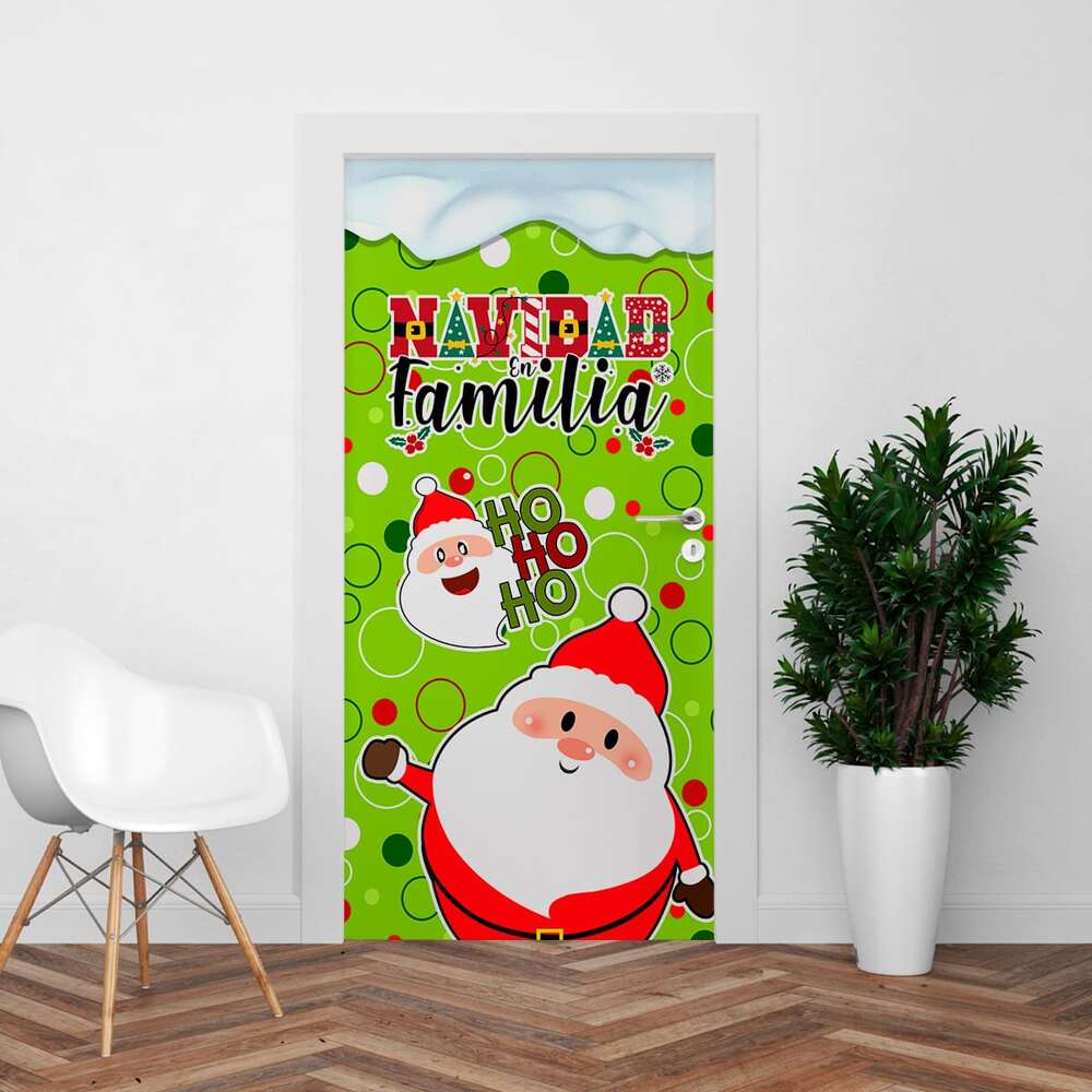 forro puerta navidad 12