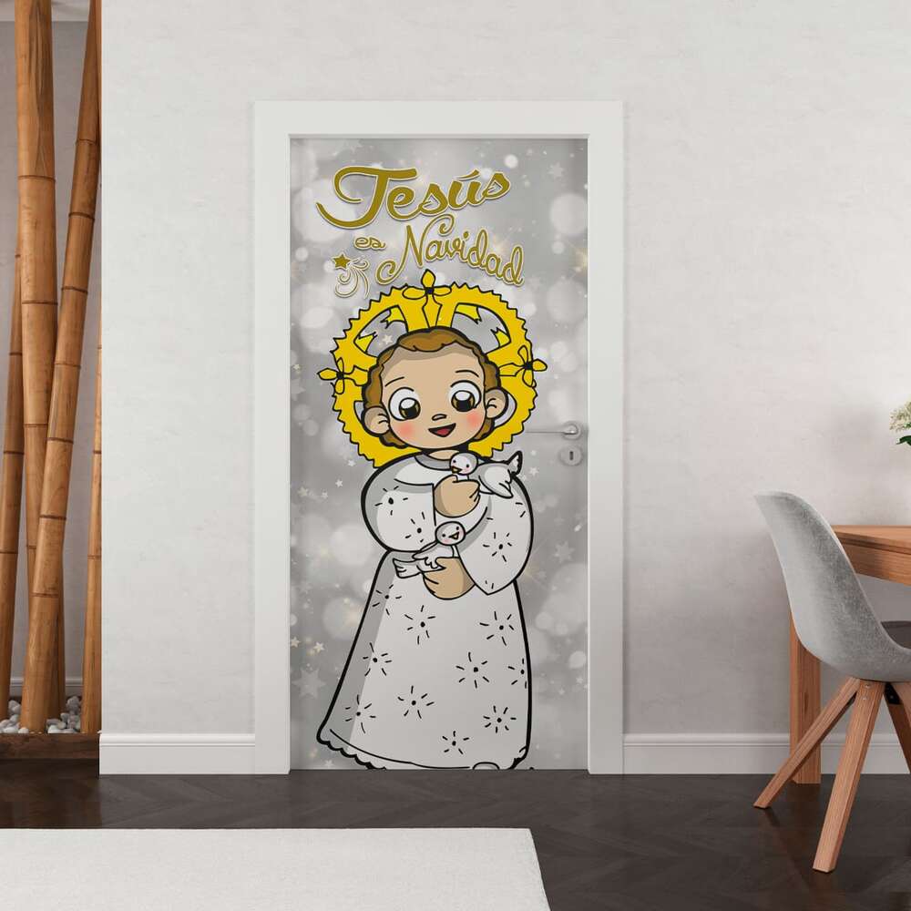 forro de puerta navidad jesus 16