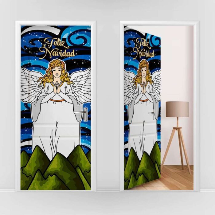 forro de puerta navidad maria 20
