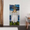 forro de puerta navidad maria 20