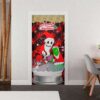 forro de puerta navidad el extraño mundo de jack grinch 9