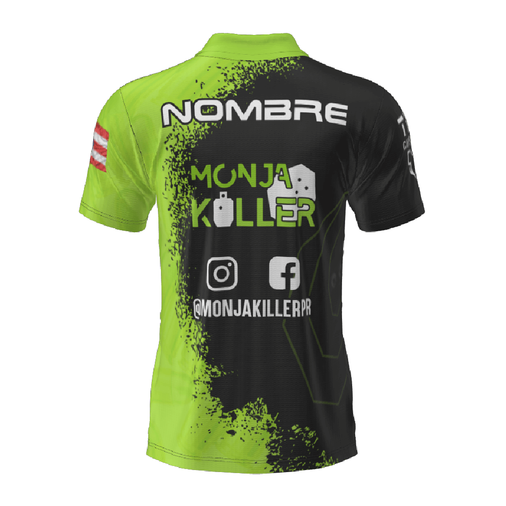 polo monja killer verde atras