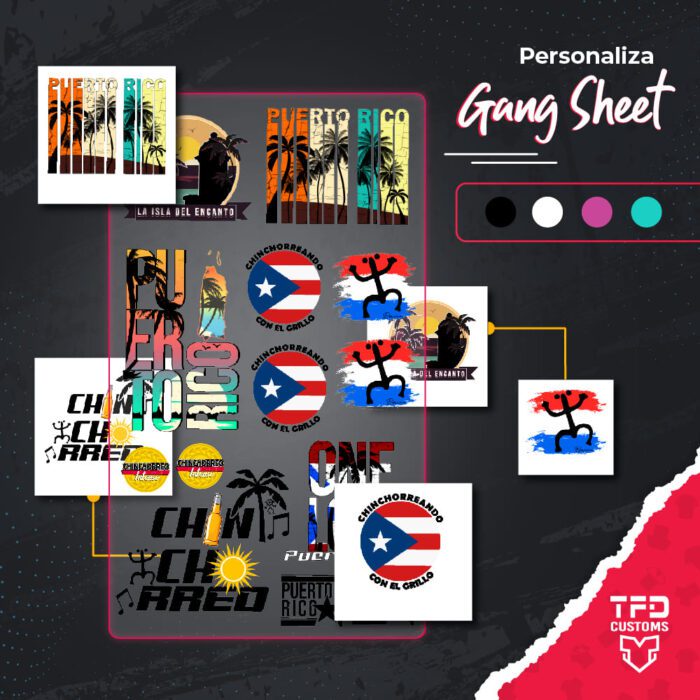Edición de DTF Gang Sheet